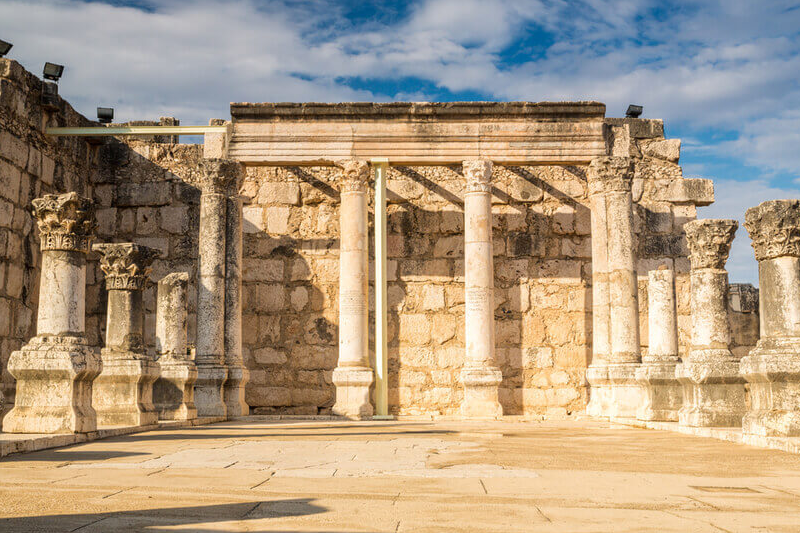 Sea of Galilee boat ride – Capernaum – Tabgha – Mt. Beatitudes – Banias